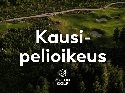 Oulun Golfin kausipelioikeus aikuispelaajille kaudelle 2026