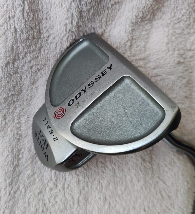 Odyssey White Hot 2-Ball putteri 34 Tuumaa