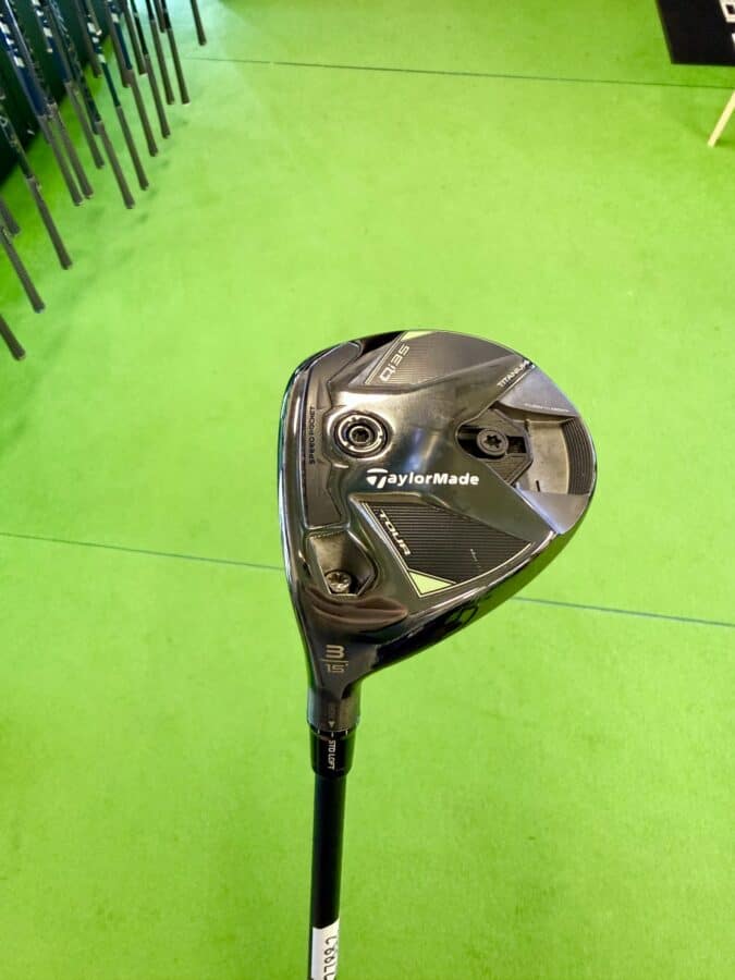 DEMO TaylorMade Qi35 Tour FW3/15° LH (S-Flex)
