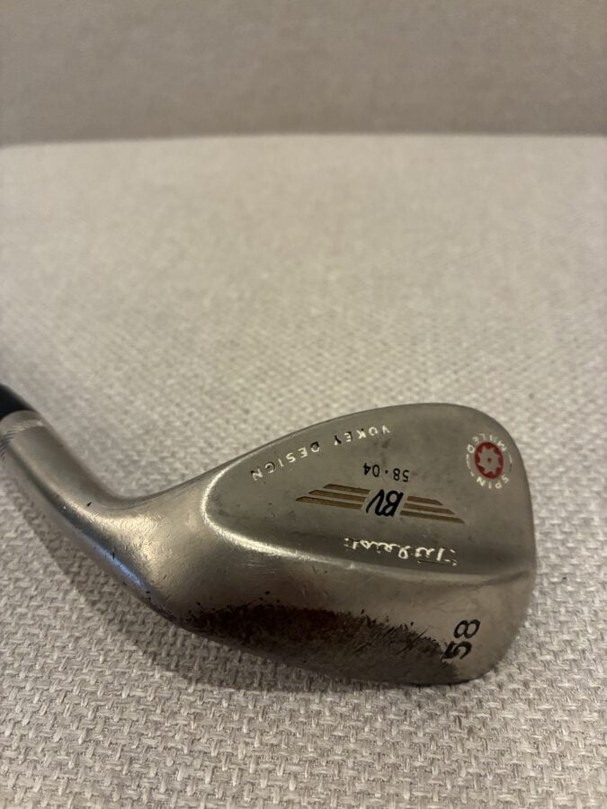 Titleist Vokey Design Spin Milled BV 58-04 Wedge 58-asteinen