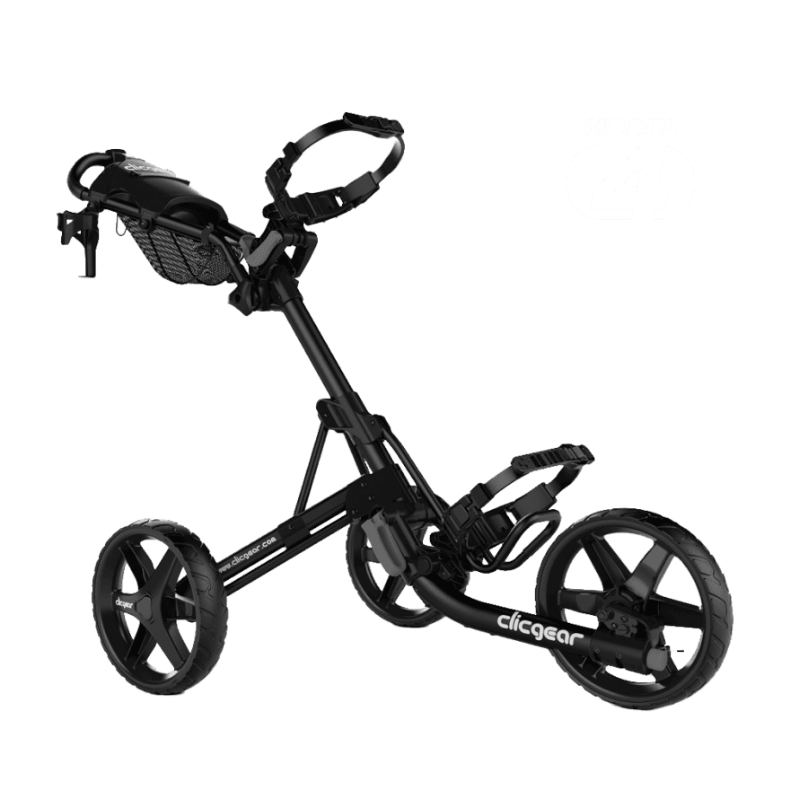 Clicgear - 4.0 MUSTA - Työntökärryt