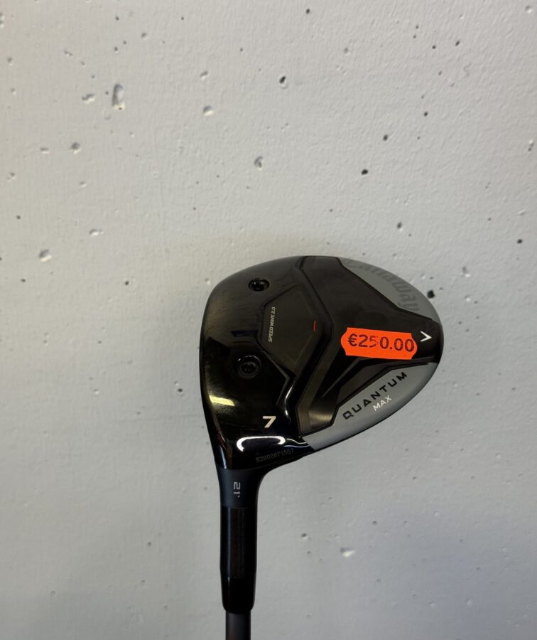 DEMO Callaway Quantum MAX / 7 (21°) / LH / S-FLEX / DENALI FROST 60G 6.0