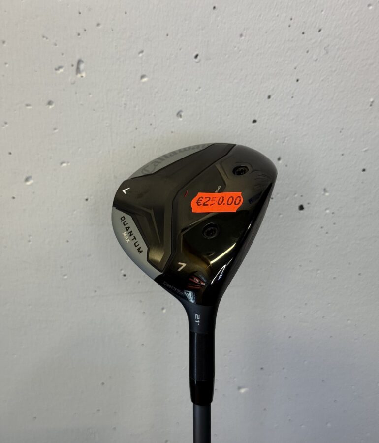 DEMO Callaway Quantum MAX / 7 (21°) / RH / S-FLEX / DENALI FROST 60G 6.0