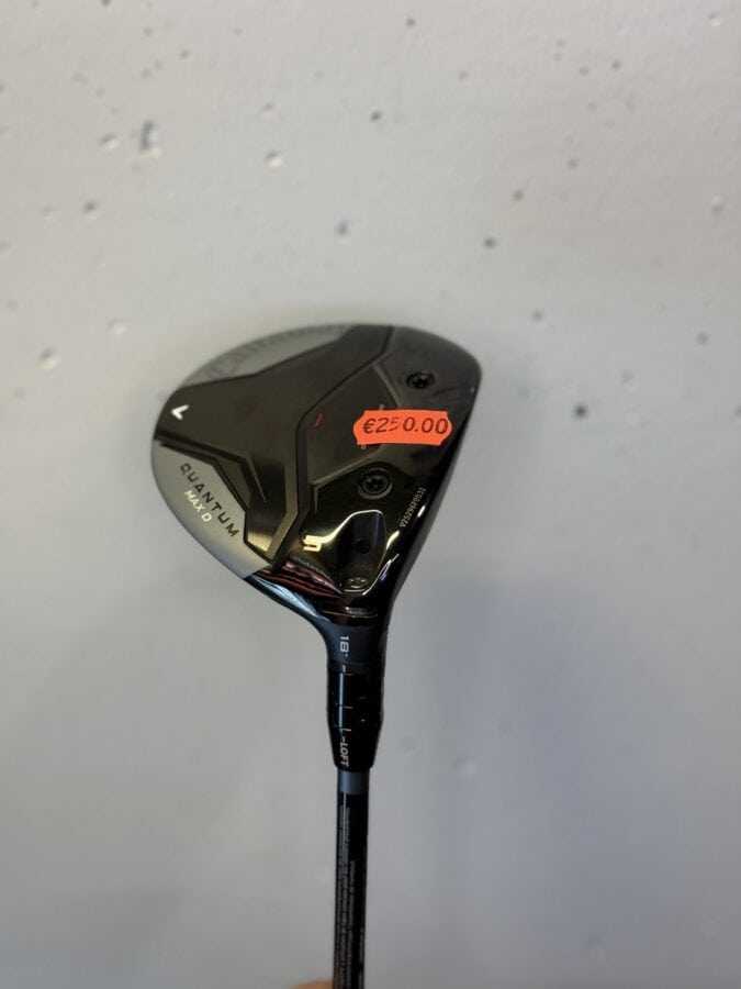 DEMO Callaway Quantum MAX D / 5 (18°) / RH / S-FLEX / DENALI FROST 60G 6.0
