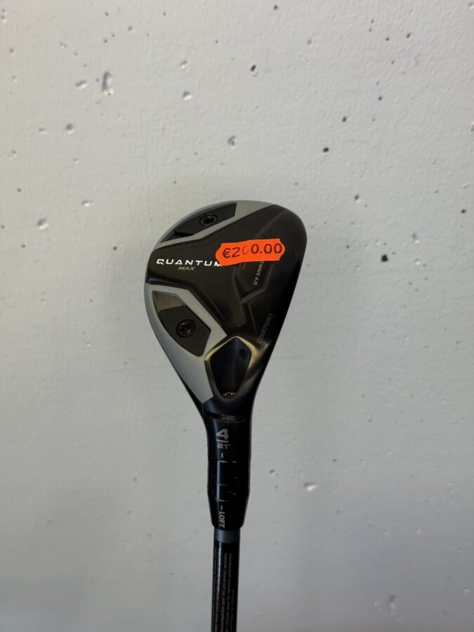 DEMO Callaway Quantum MAX HYB / 4 (21°) / RH / R-FLEX / DENALI FROST 60G 5.5