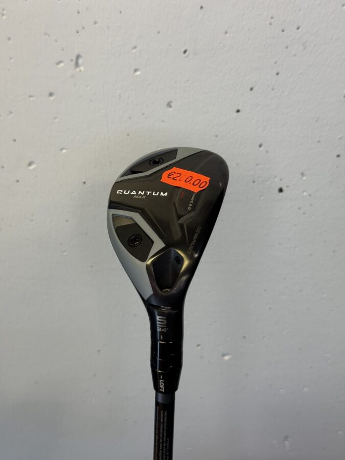 DEMO Callaway Quantum MAX HYB / 5 (24°) / RH / R-FLEX / DENALI FROST 60G 5.5