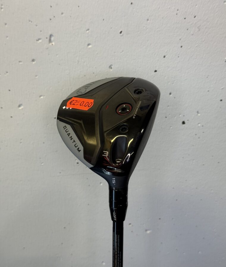 DEMO Callaway Quantum TD / 3 (15°) / RH / S-FLEX / VENTUS BLACK 7S