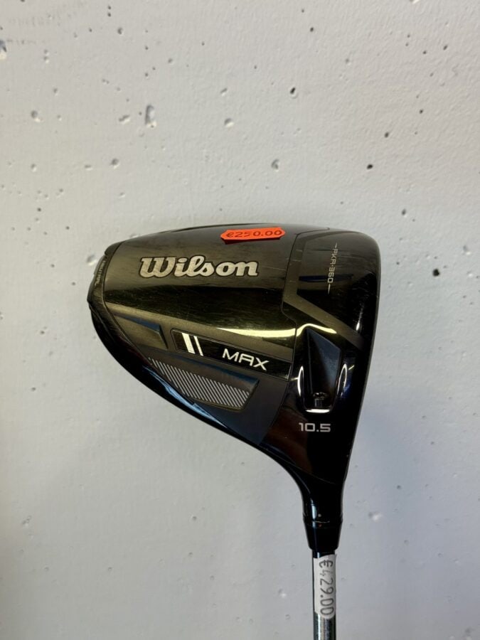 DEMO Wilson DYNAPWR MAX / 10.5° / RH / S-FLEX / LINQ RED 5F4