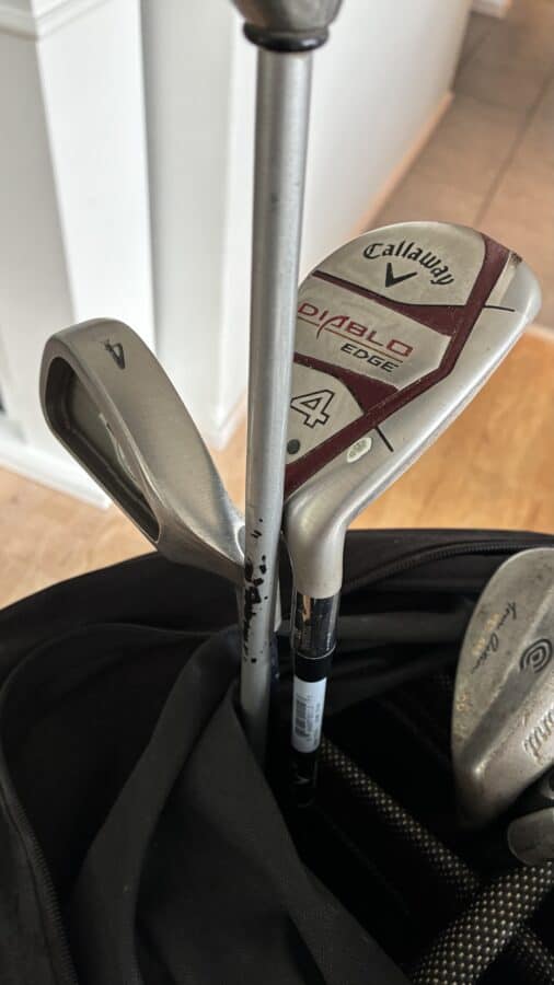 Kokonainen golfsetti
